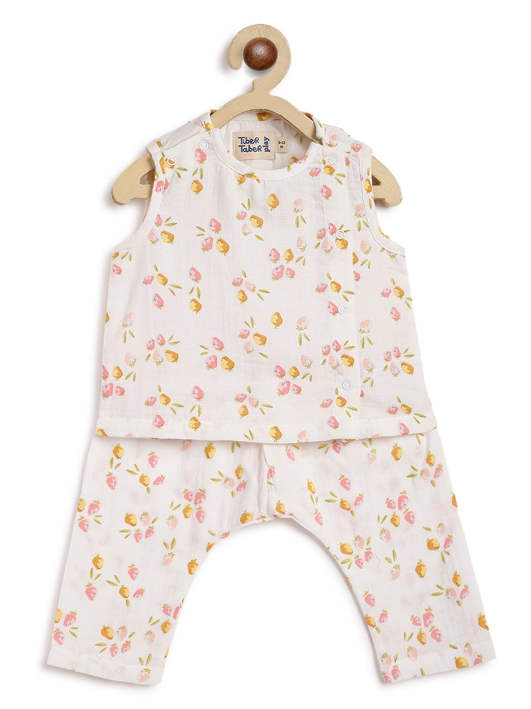 Strawberry Flexi Jhabla Set - Image 7