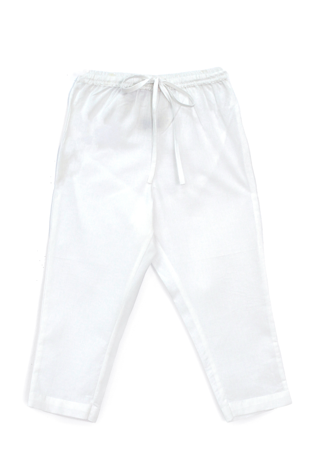 Ganesh Blessing Kurta Pyjama Set - White - Image 5