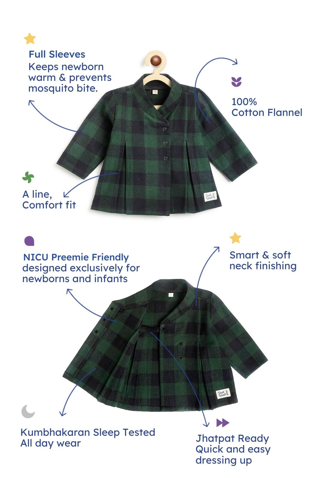 Merry Snuggles Flexi Kimono - Image 3