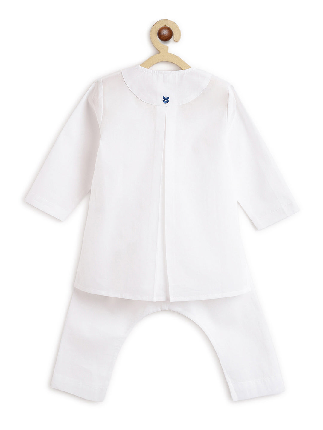 Timeless White Baby Kurta Set - Image 3