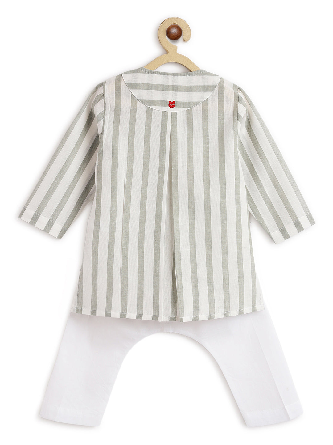 Cityscape Stripes Baby Kurta Set - Image 3