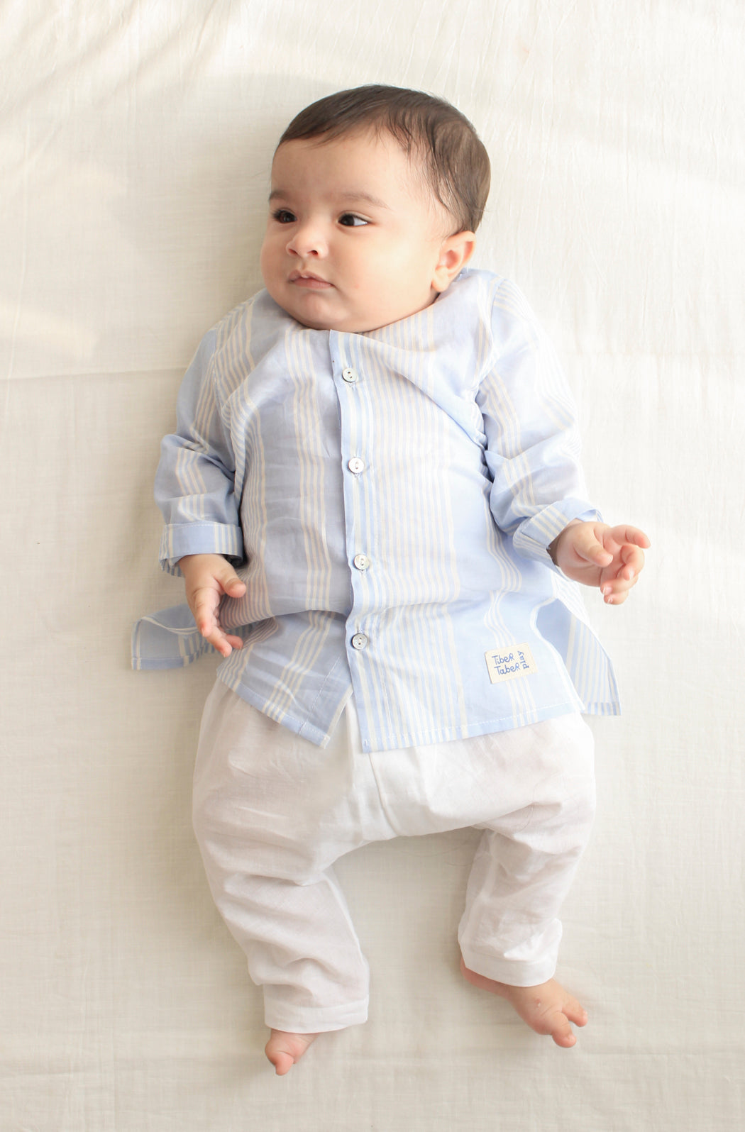 Skyline Stripes Baby Kurta Set - Image 4