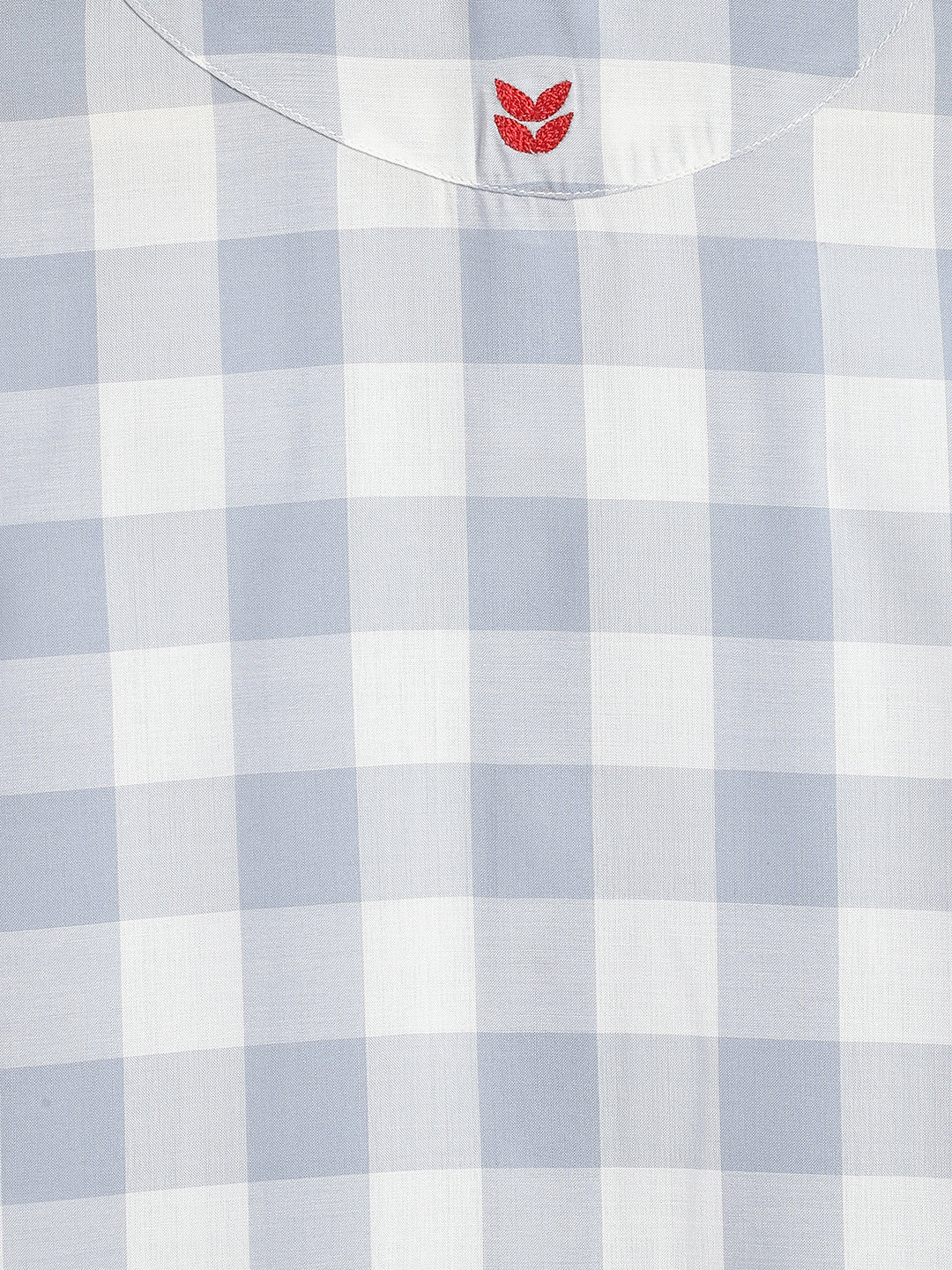 Sky Checks Boy Kurta Set - Image 9