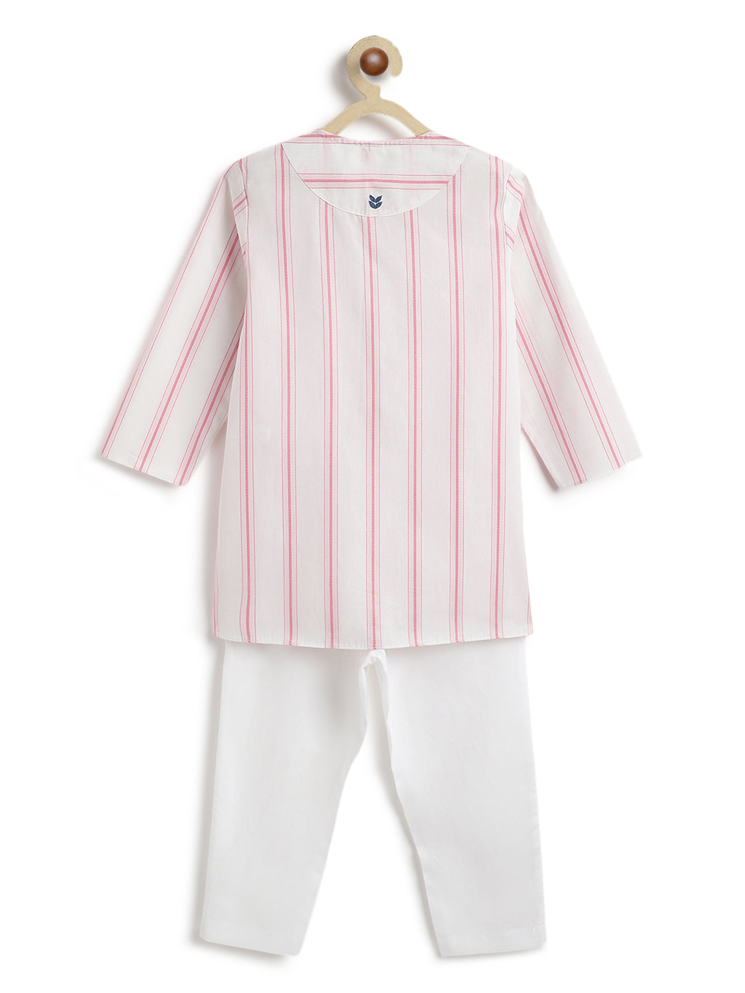 Pink Stripes Boy Kurta Set