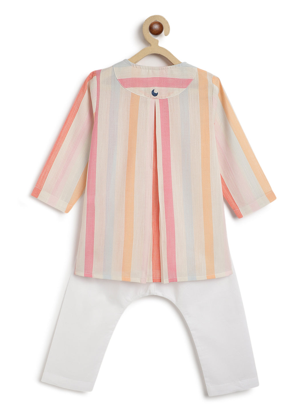 Rainbow Stripes Baby Kurta Set