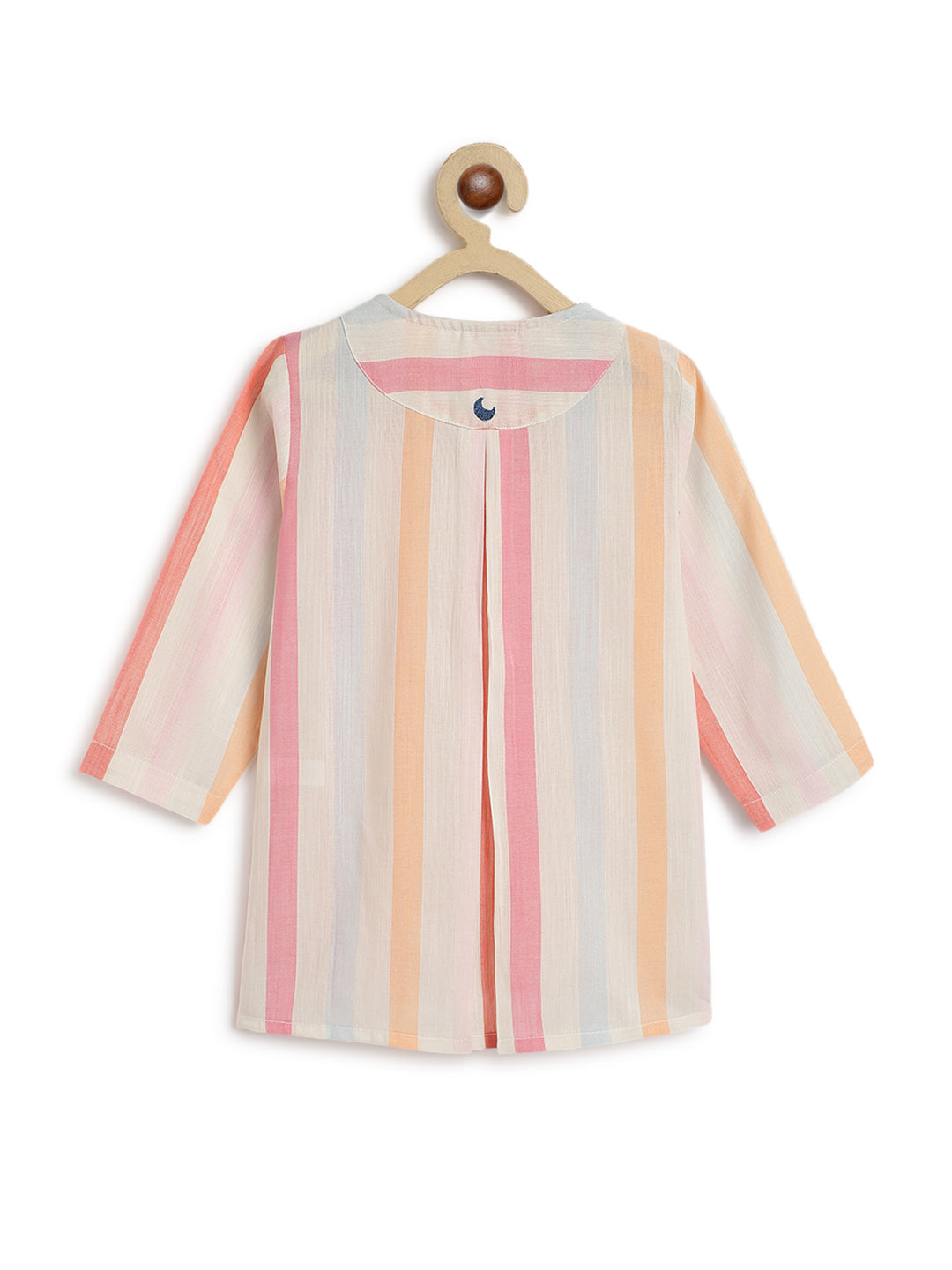 Rainbow Stripes Baby Kurta Set