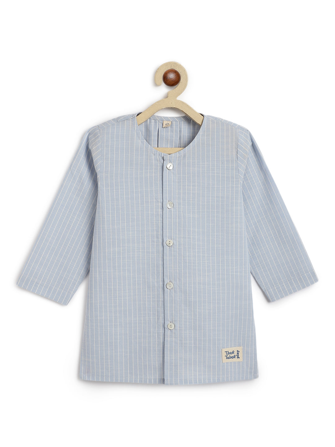 Blue Stripes Baby Kurta Set