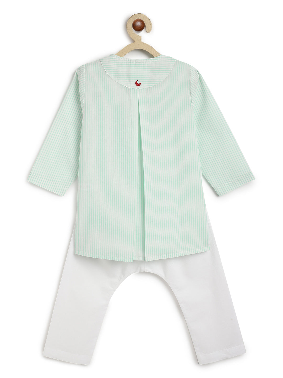 Mint Stripes Baby Kurta Set