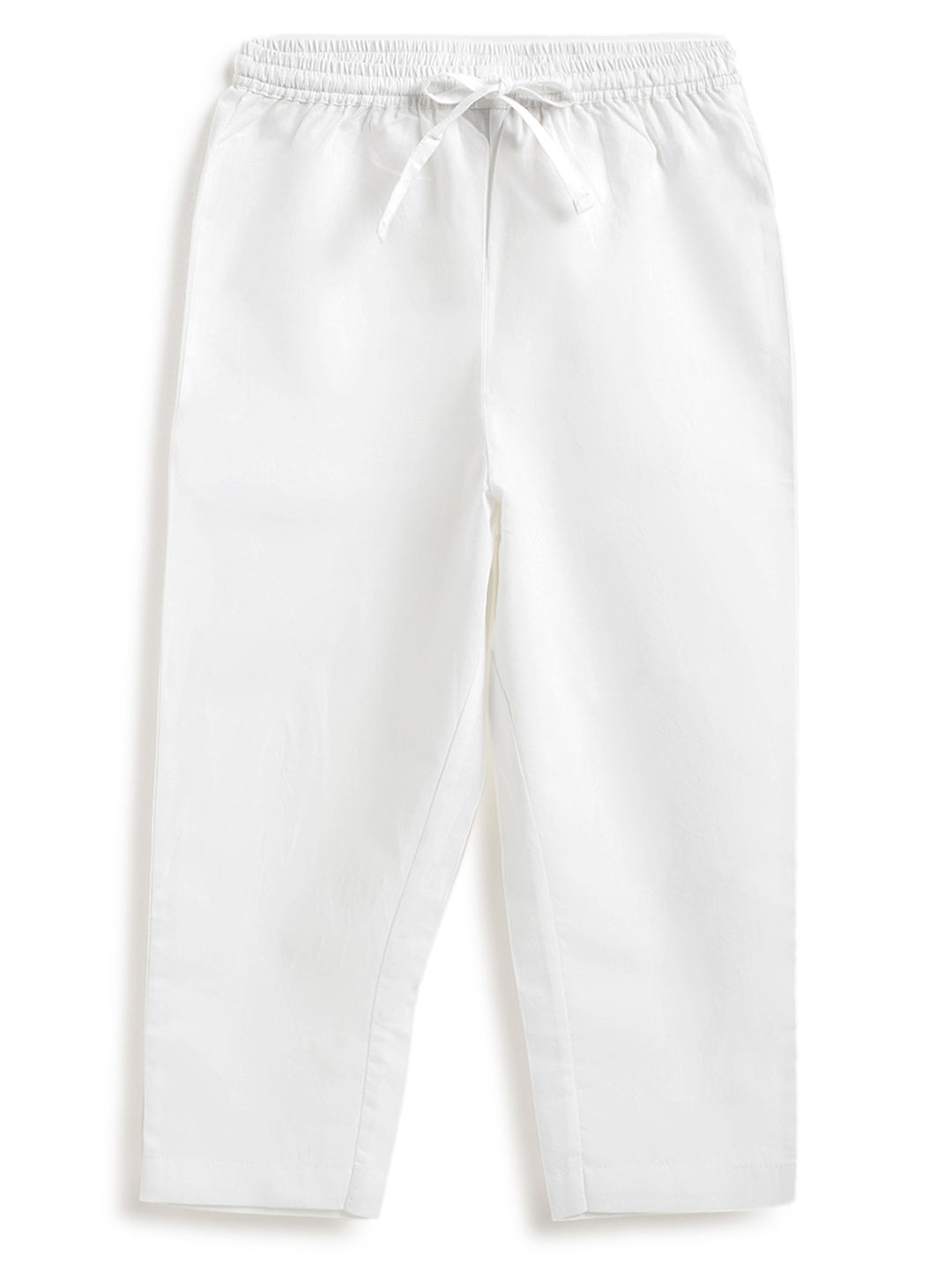 Blush Pink Stripes Boy Kurta Set - Image 8