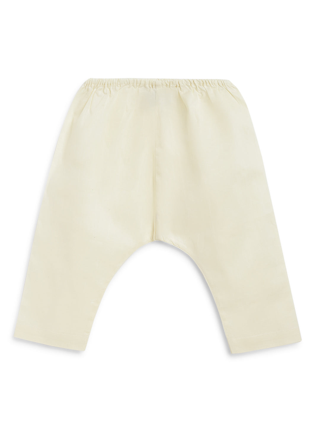 Baby Boy Bandhani Print Cotton Kurta Set - Red - Image 10