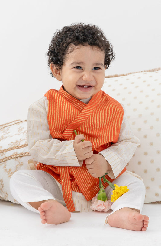 Little Jugnu 3 Pc Bundi Set