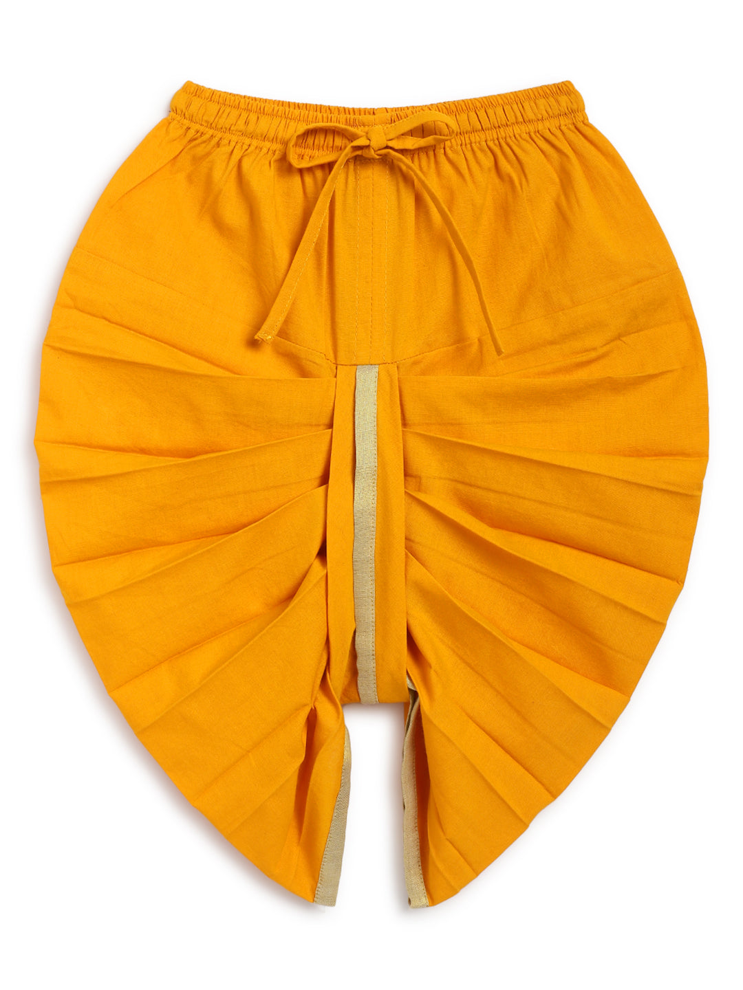 Divine Bow Dhoti Kurta Set - Cream - Image 5