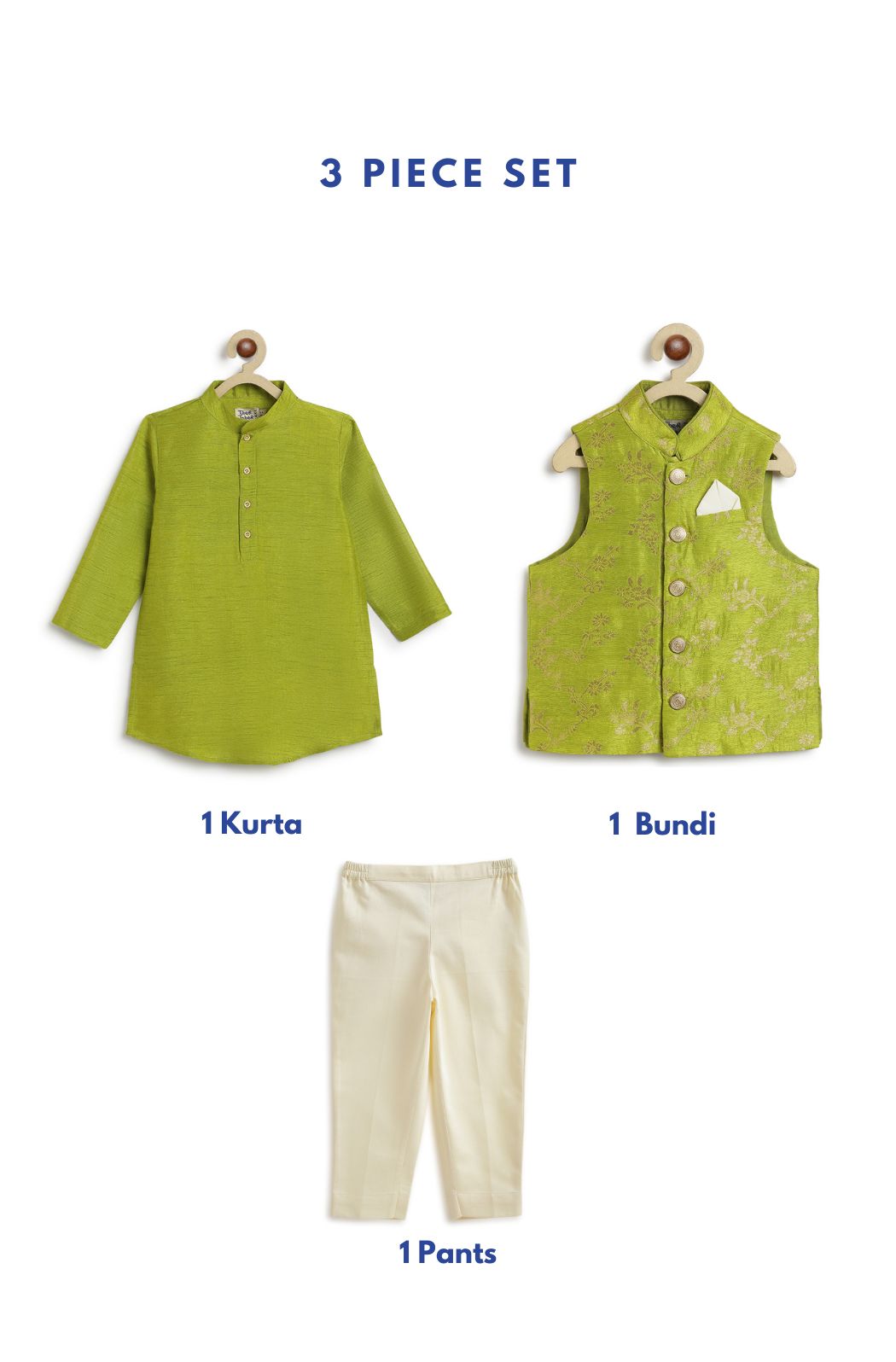 Royal Charm 3 Pc Bundi Set