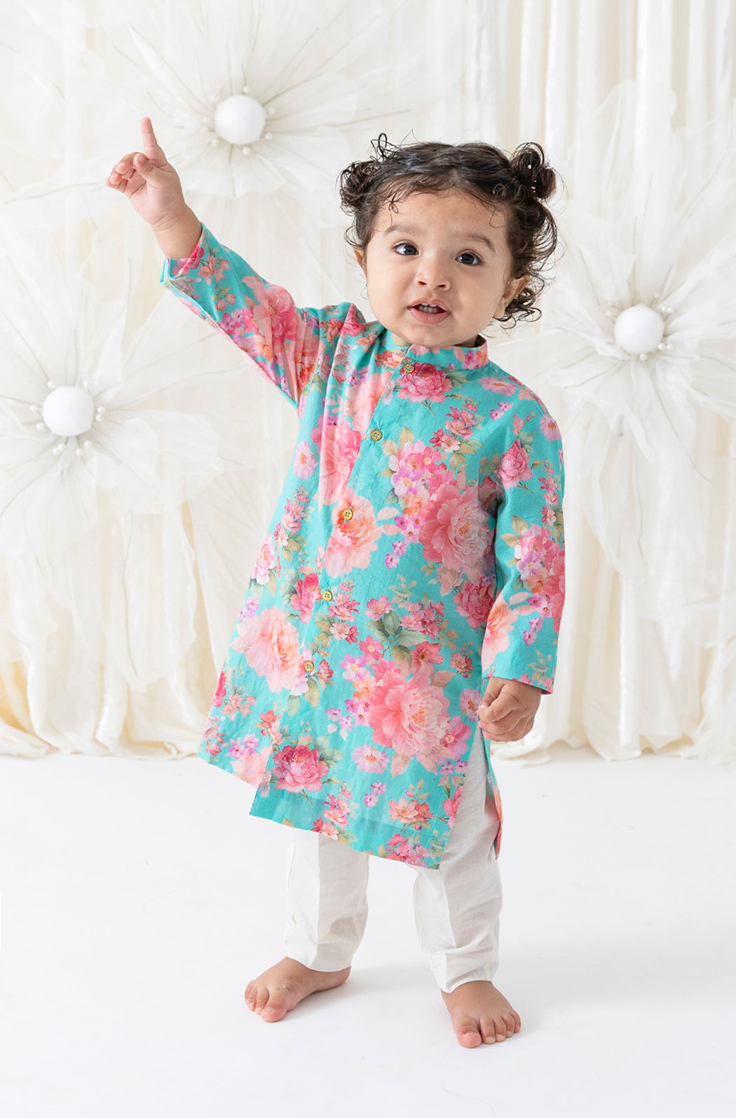 La Vie En Rose Kurta Set - Eco-friendly - Sama Homes
