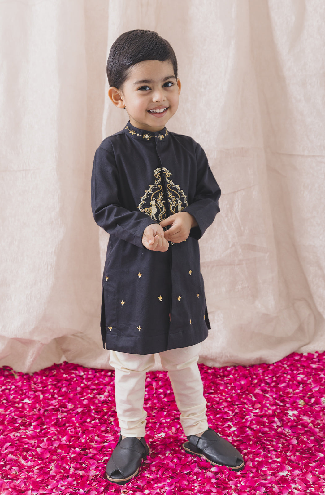 Royal Peacock Kurta Set