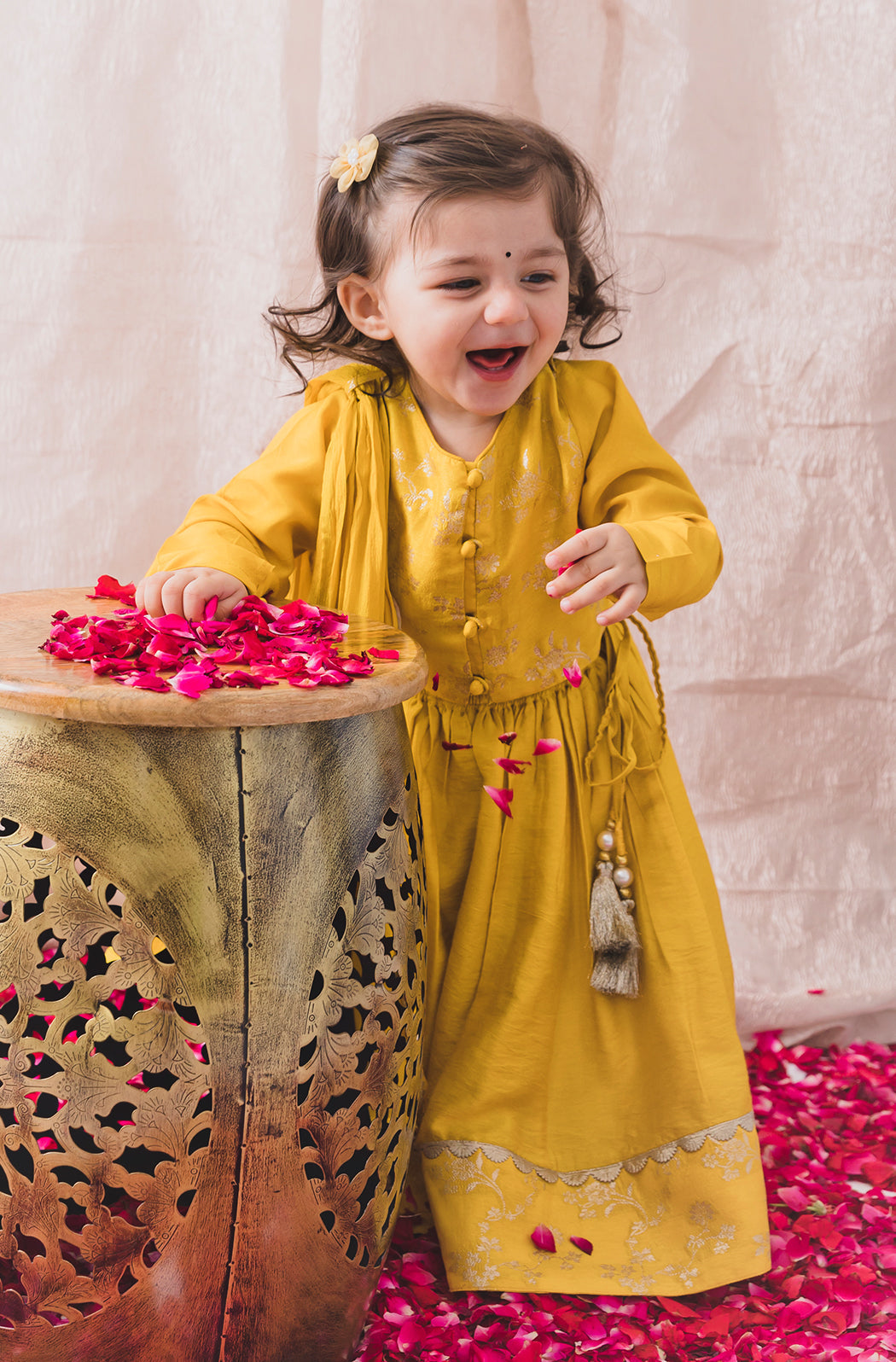 Noor Brocade Lehenga Set - Image 3