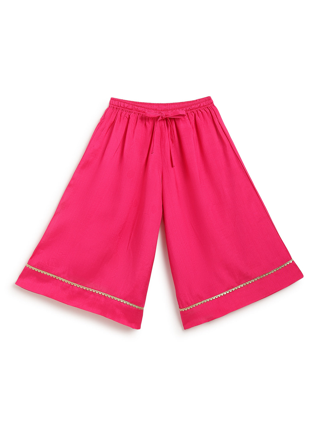 Fuchsia Bloom Brocade Suit Set