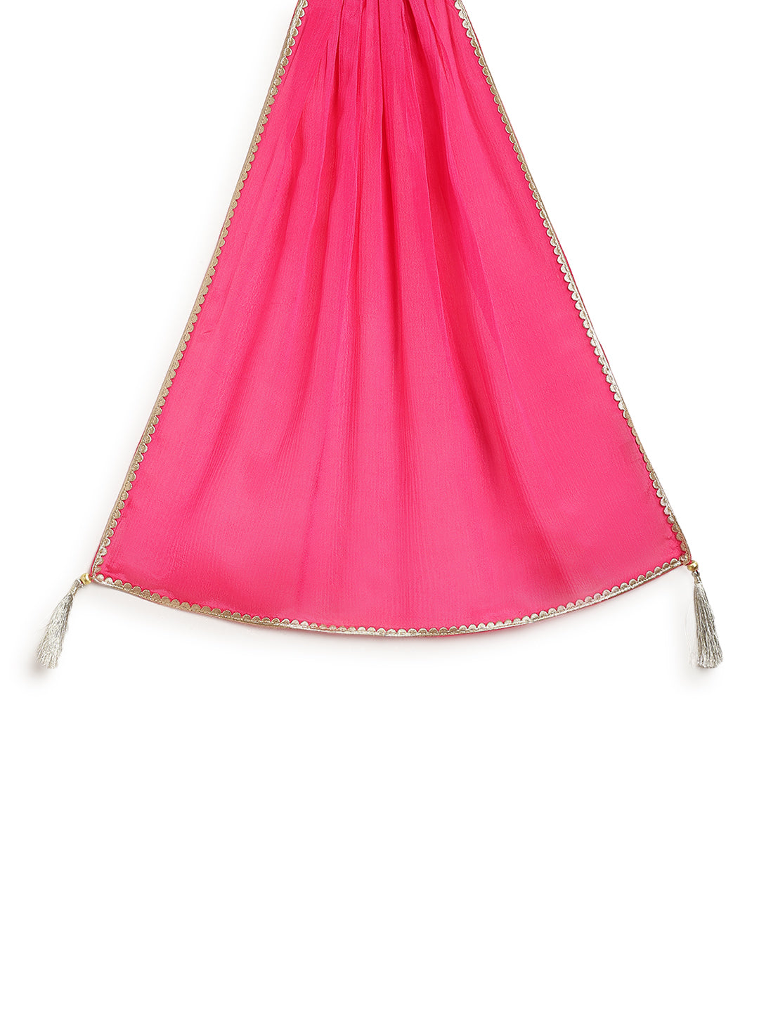 Fuchsia Bloom Brocade Suit Set - Image 7