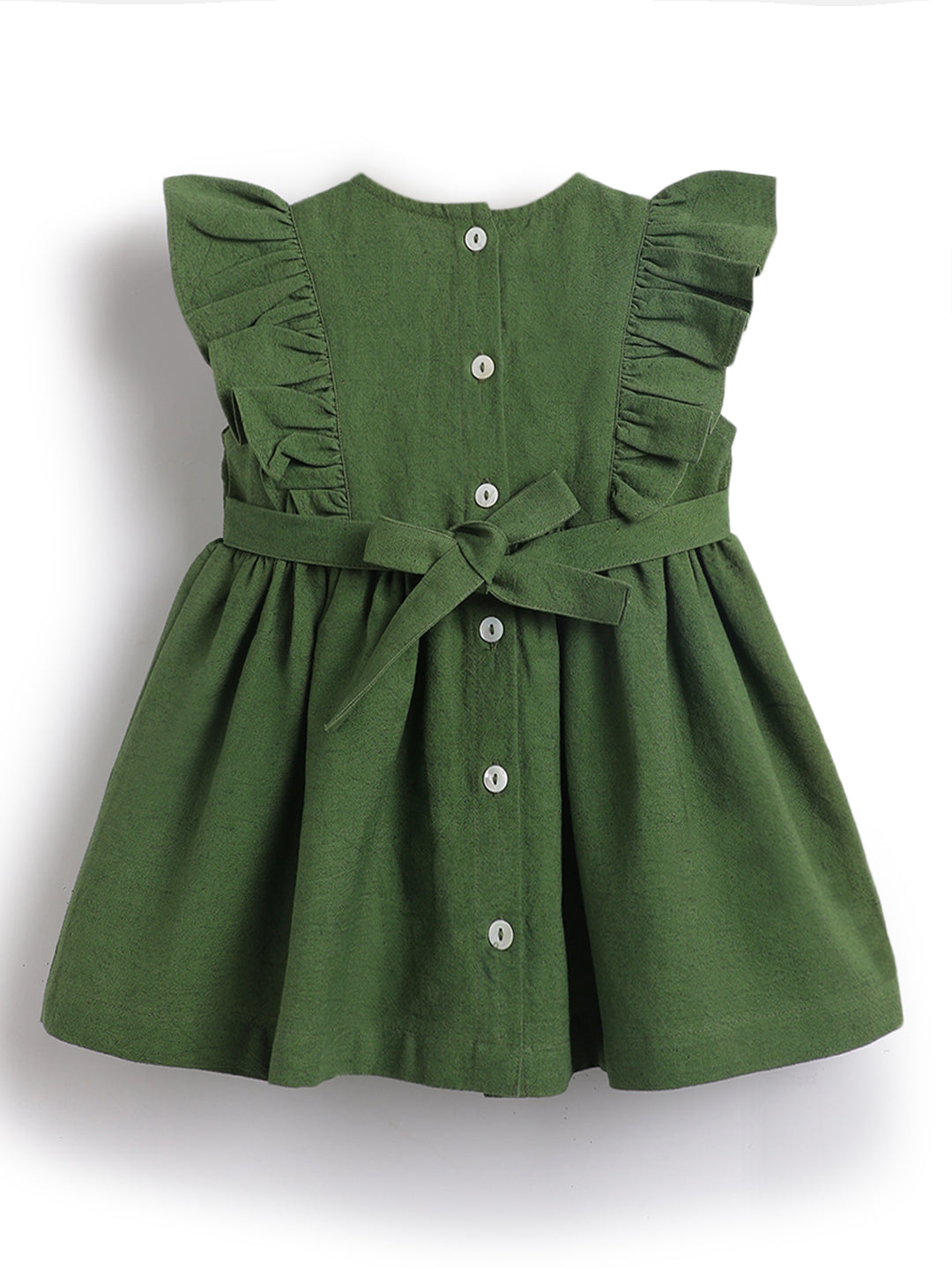 Secret Garden Floral Embroidery Dress - Image 5