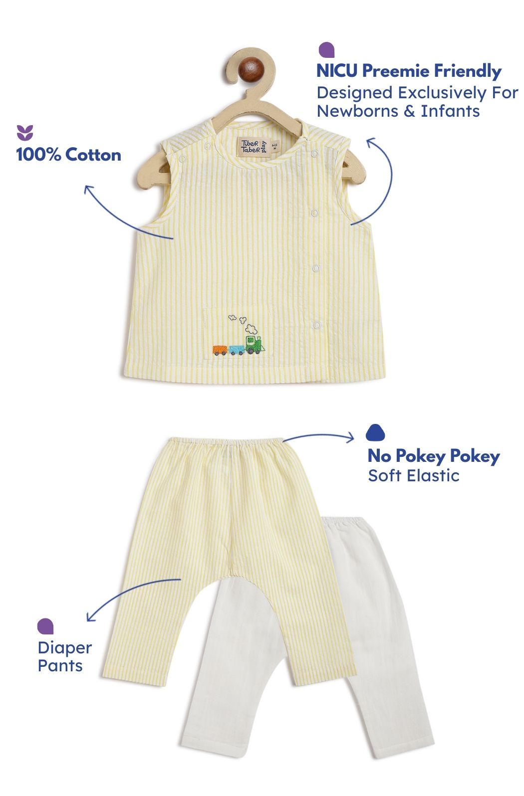 Choo Choo Train Jhabla Set - Image 3