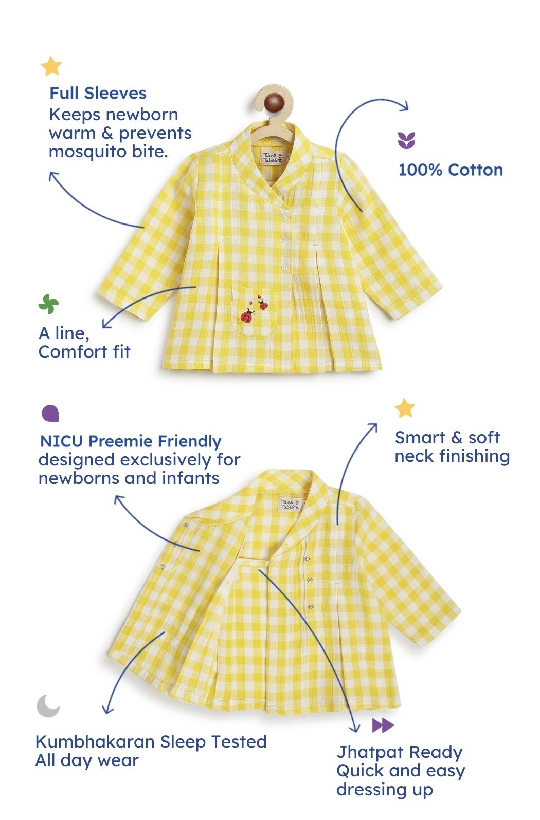 Holiday Bug Flexi Kimono - Image 3