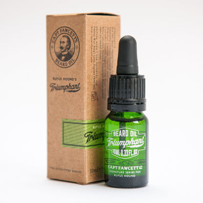 Captain Fawcett's Rufus Hound Triumphant Beard Oil (10ml) by Captain Fawcett's - Beard Oil