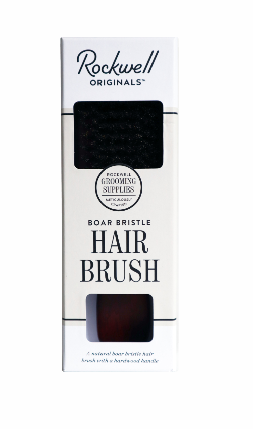 Rockwell Hair Brush with Boar Bristle