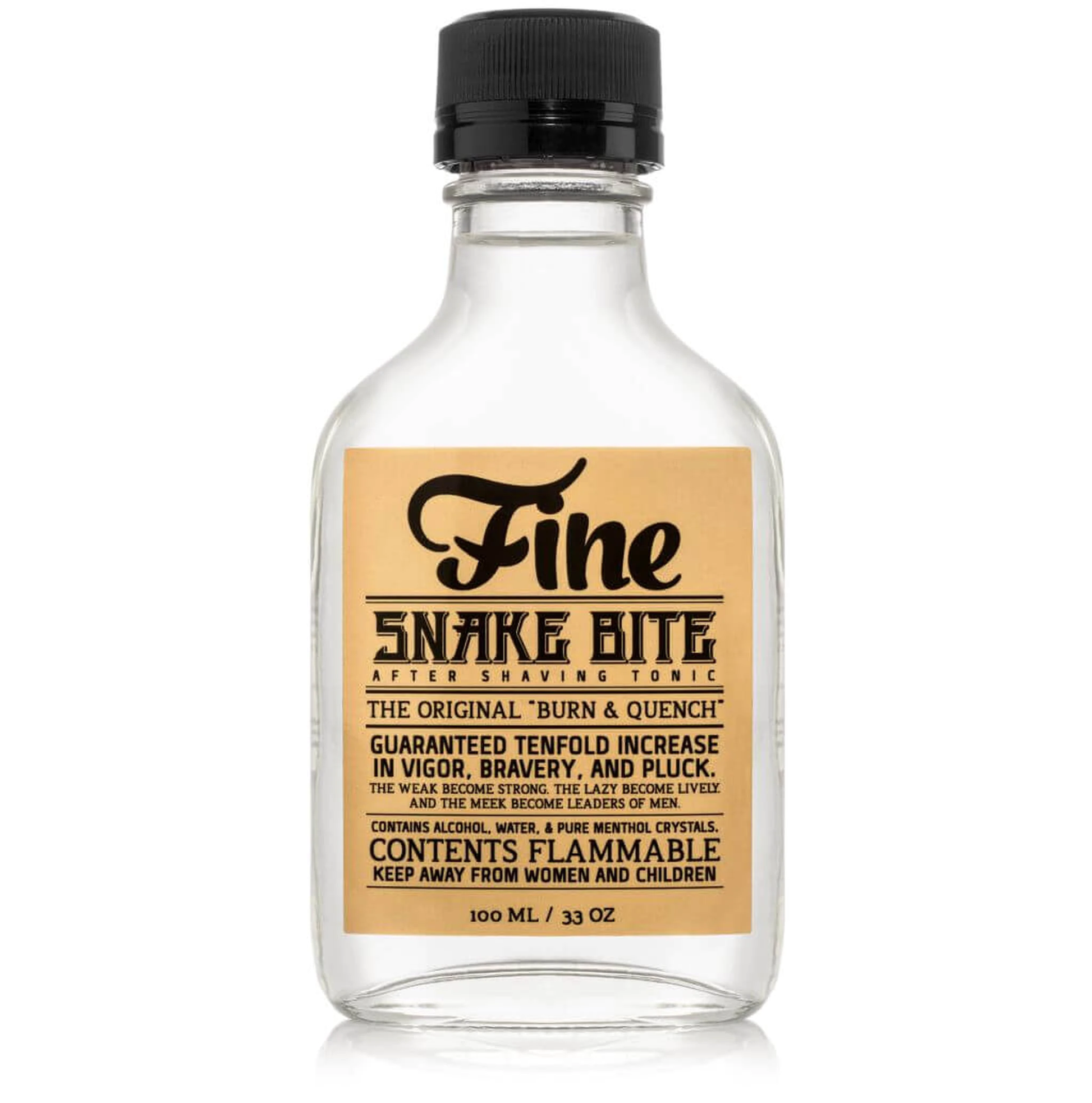 Fine® Snake Bite After Shaving Tonic 3.3oz / 100ml - Eco-friendly - Sama Homes