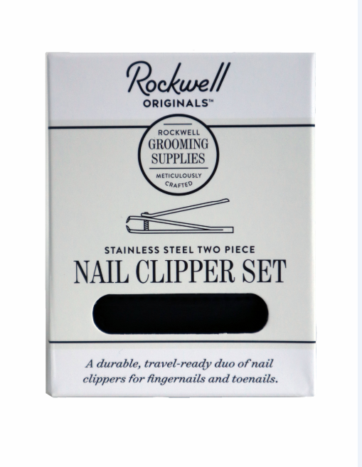 Rockwell Stainless Steel Nail Clipper Set - Eco-friendly - Sama Homes