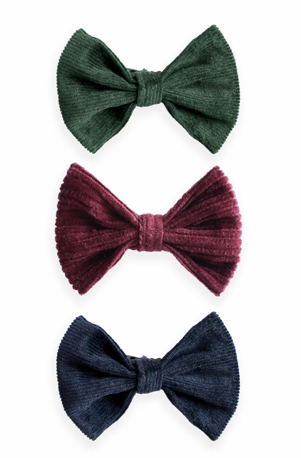 Corduroy Hairclip Set - Eco-friendly - Sama Homes