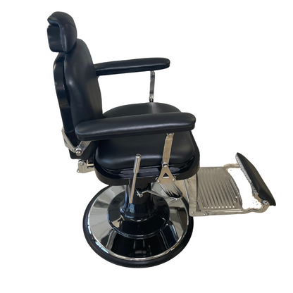 Santa Clara Barber Chair Black by Ideal Equipment - Furniture (View 2)