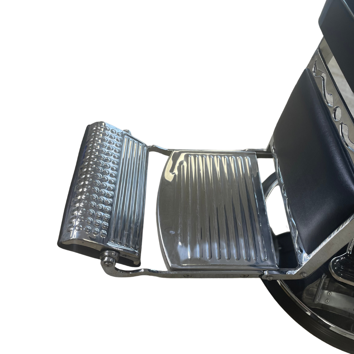 Santa Clara Barber Chair Black by Ideal Equipment - Furniture (View 5)