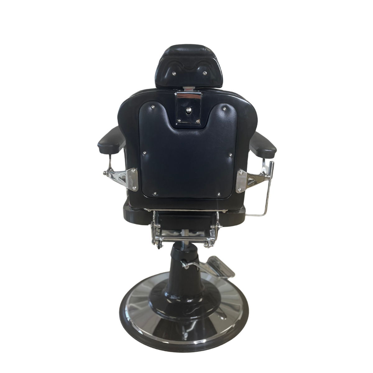 Santa Clara Barber Chair Black by Ideal Equipment - Furniture (View 3)