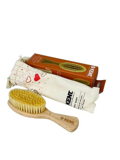 K-BA29 Kent Fishtail Baby Brush in Canvas Bag by Kent - Hair Brushes