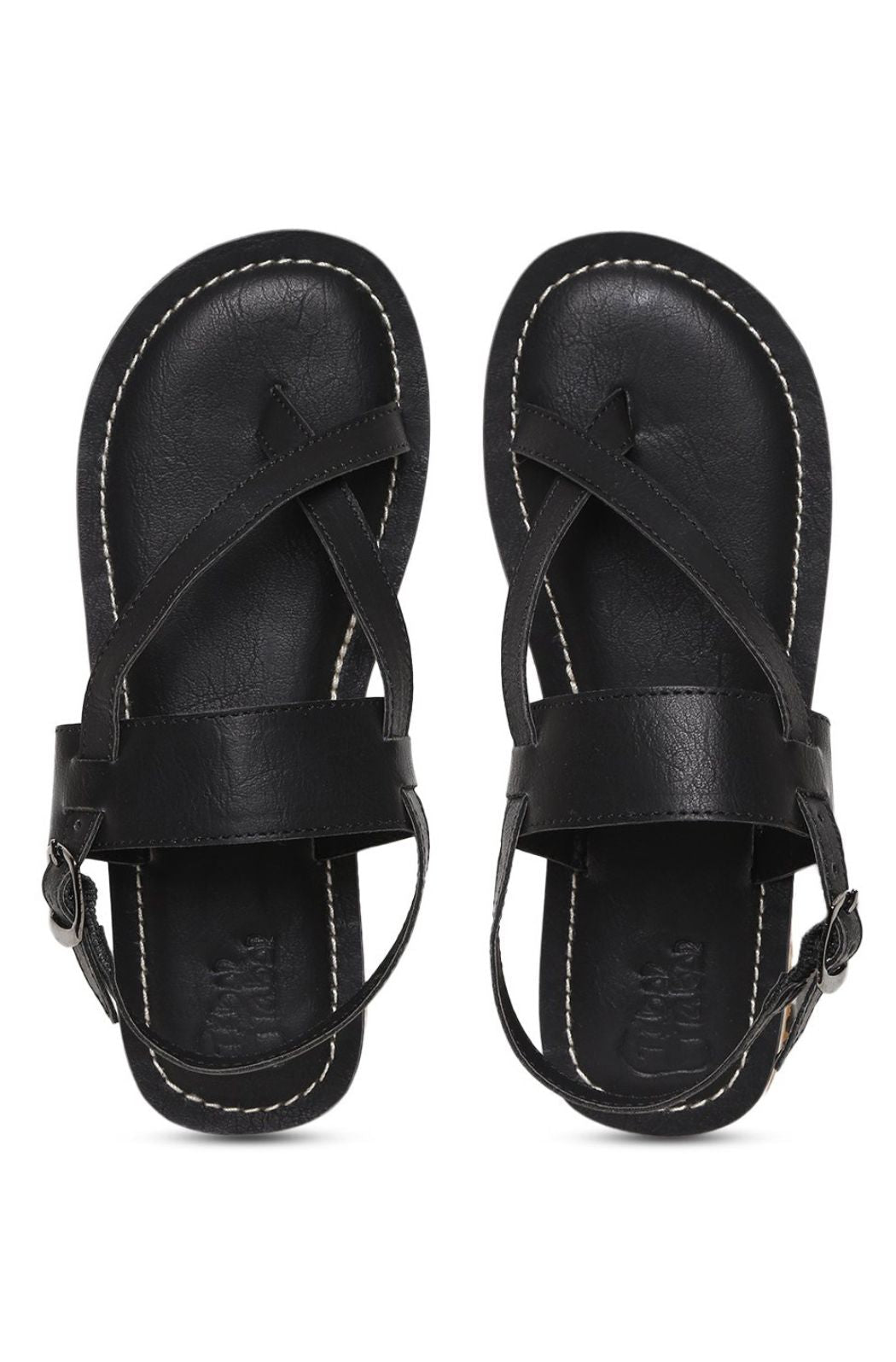 Boys Black Nawab Sandal