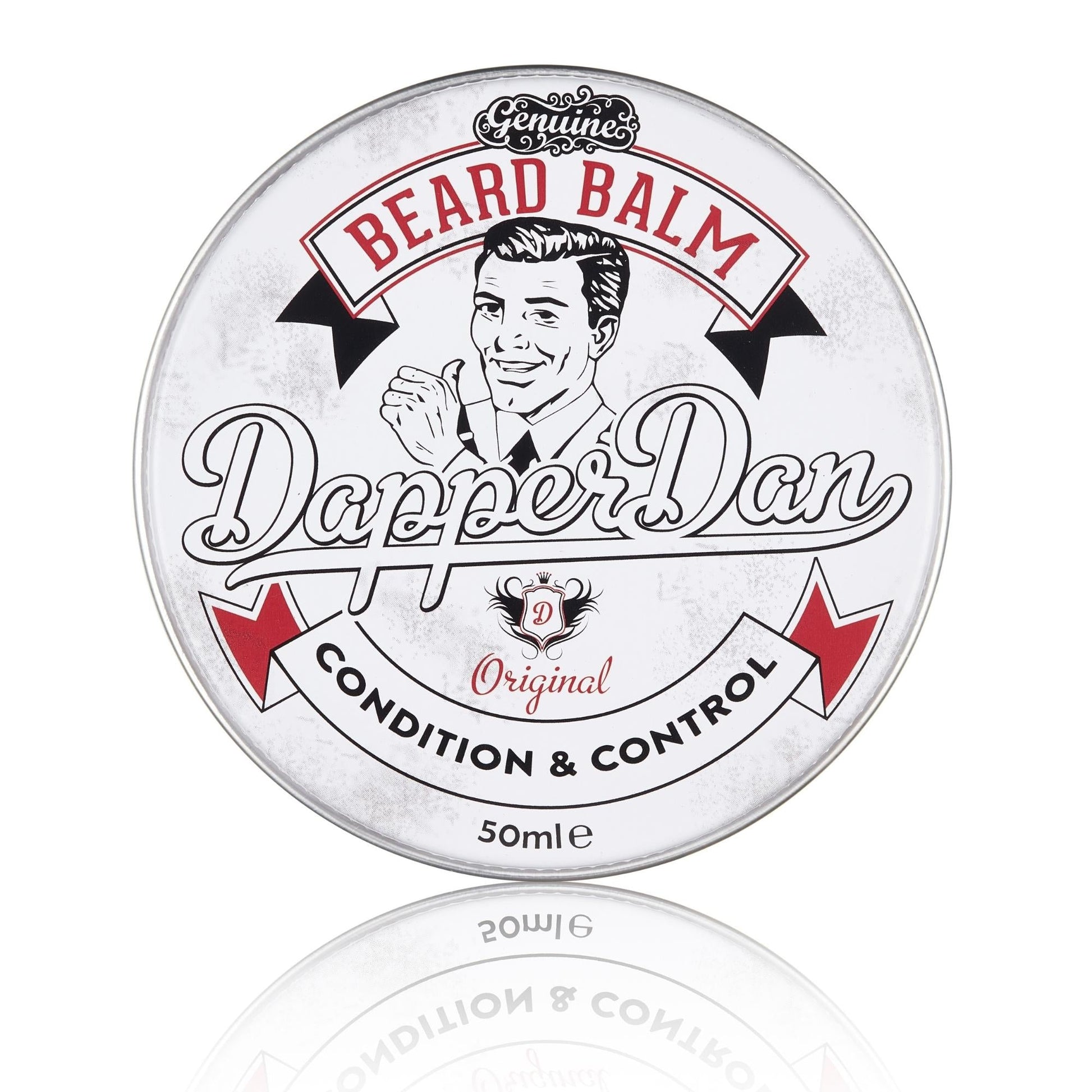 Dapper Dan Beard Balm - 50ml / 1.69oz Tin - Eco-friendly - Sama Homes