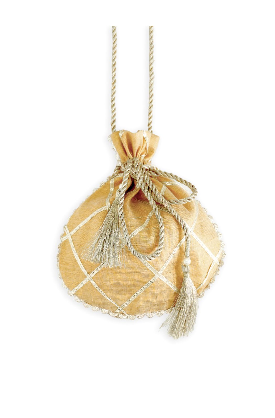 Noor Potli Bag - Beige