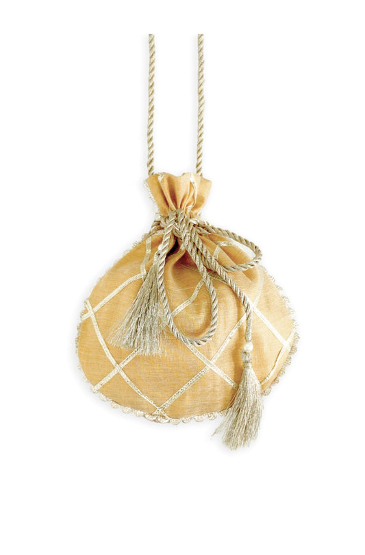 Noor Potli Bag - Beige