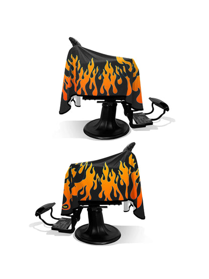 illuzien Black Vintage Flames Pro Cape by illuzien - Sustainable Living (View 4)