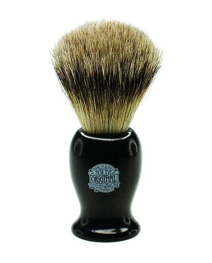 Progress Vulfix Super Badger Shaving Brush, Medium Black Handle by Progress Vulfix - Shaving Brushes