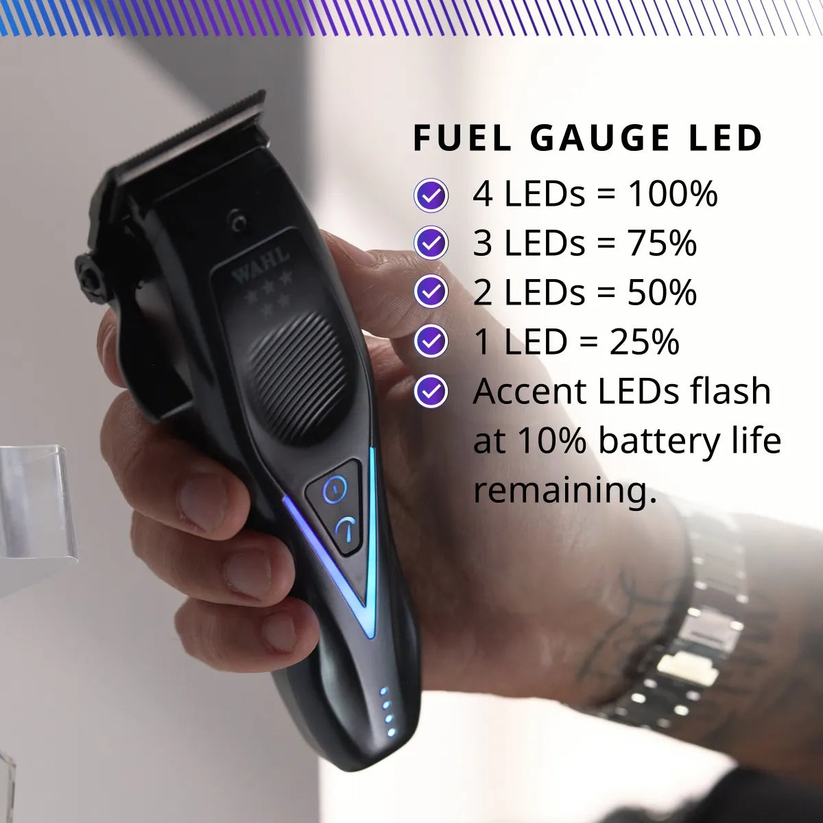 Wahl 5 Star Vapor Switch Cord/Cordless Clipper by Wahl - Sustainable Living (View 3)