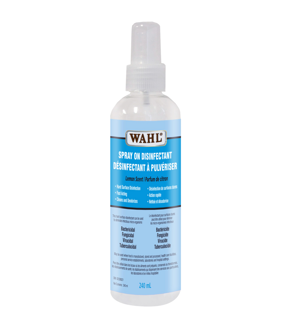 Wahl Spray On Disinfectant 240ml by Wahl - Sustainable Living