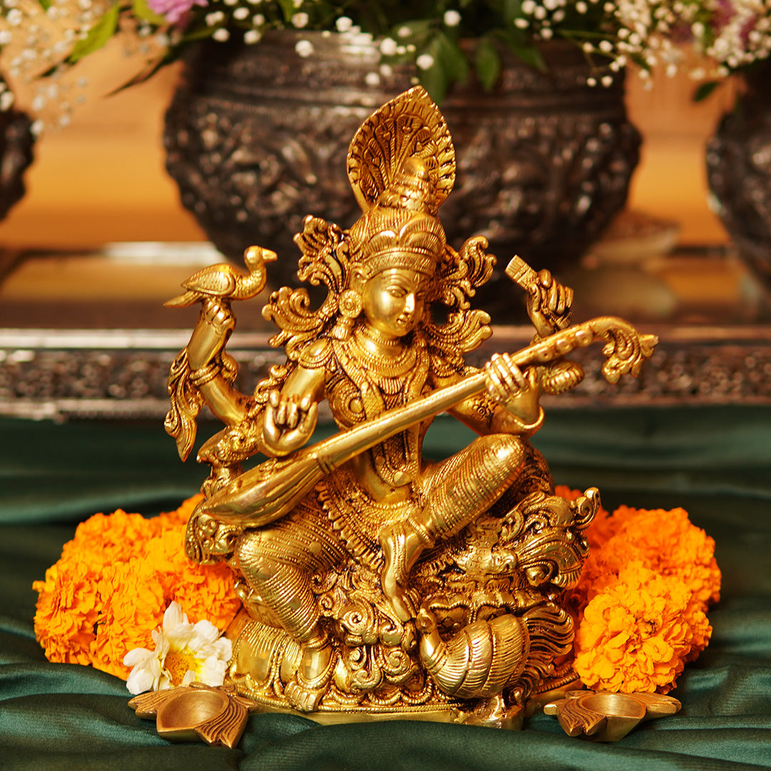 BRASS MAA SARASWATI