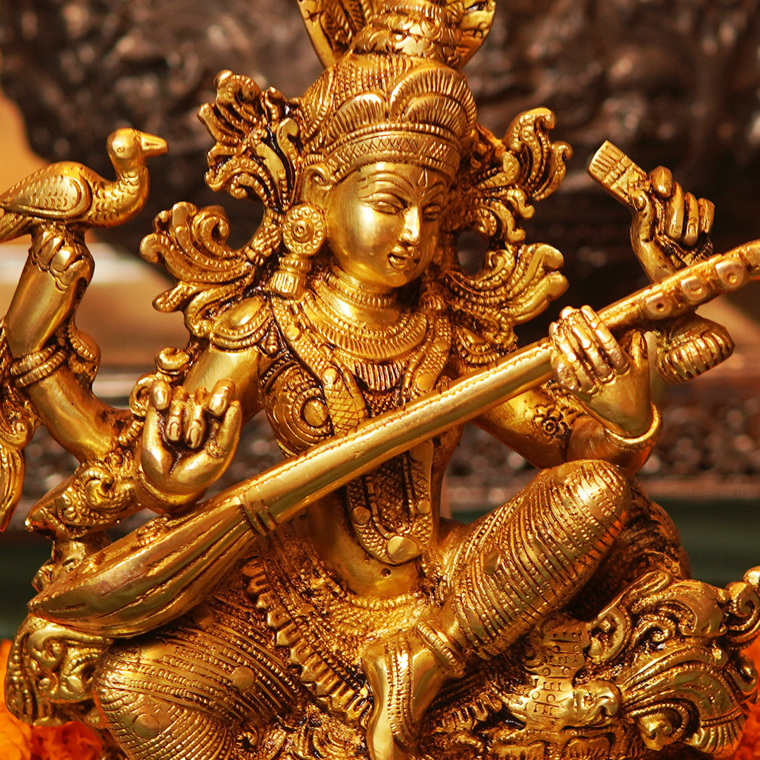 BRASS MAA SARASWATI