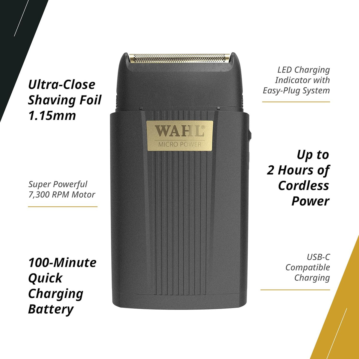 Wahl Micro Power Single Foil Shaver by Wahl - Sustainable Living (View 4)