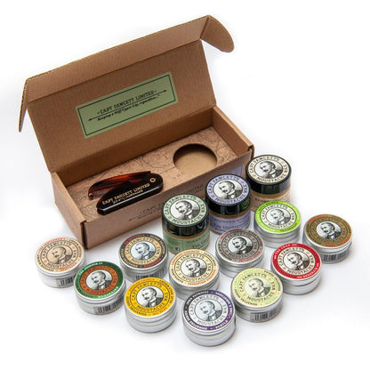 Captain Fawcett's Wax & Moustache Comb Gift Set(Big Peat) by Captain Fawcett's - Gift Sets & Kits