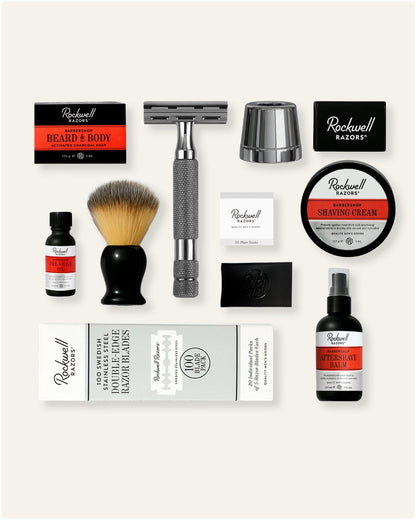 The Ultimate Rockwell 6C All-In-One Master Shave Kit | The Perfect Zero-Waste Starter Set by Rockwell Razors - Safety Razor (View 2)