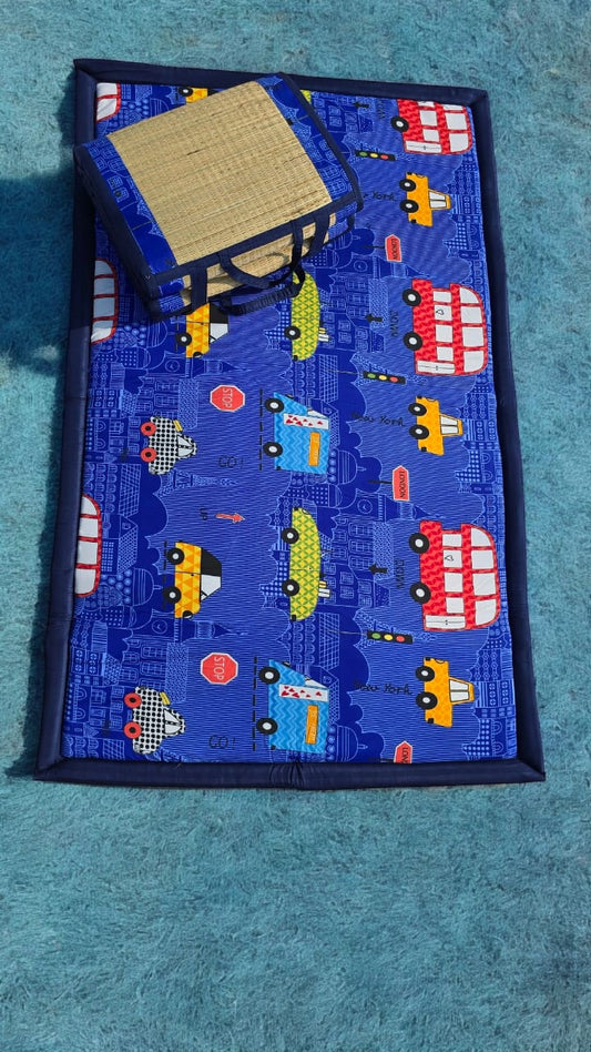 Blue Elegant Design Mat 