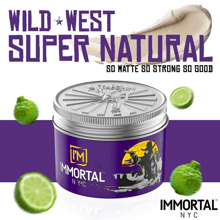 Immortal NYC Wild West Super Natural Pomade 100ml by Immortal - Sustainable Living (View 2)
