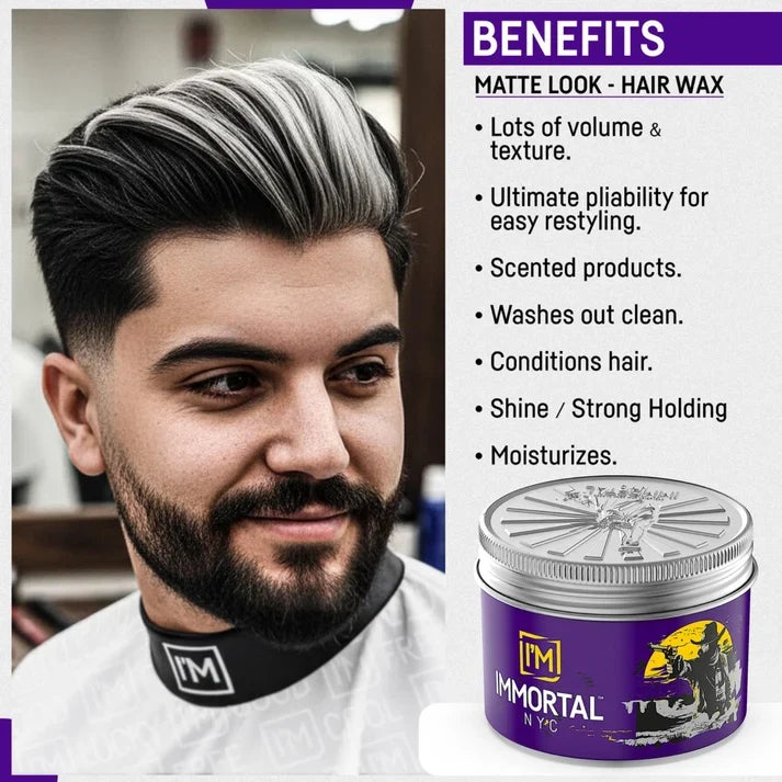 Immortal NYC Wild West Super Natural Pomade 100ml by Immortal - Sustainable Living (View 4)